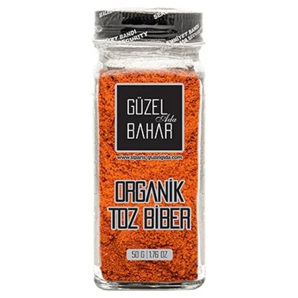 Güzel Ada Gıda Organik 50 Gr Tatlı Toz Biber - Görsel 2
