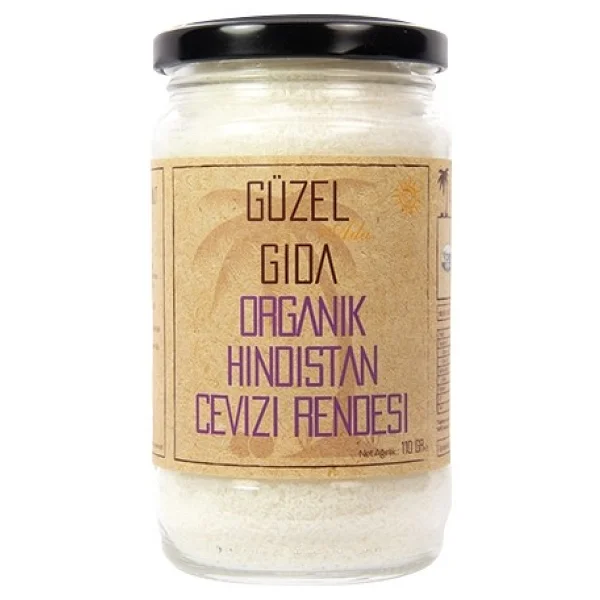 Güzel Ada Gıda Organik Hindistan Cevizi Rendesi 110 Gr - Görsel 5