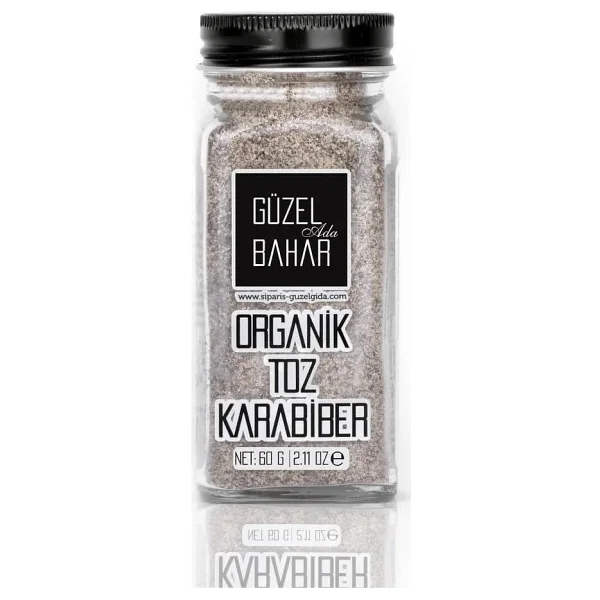 Güzel Ada Organik Toz Karabiber 60 Gr - Görsel 4