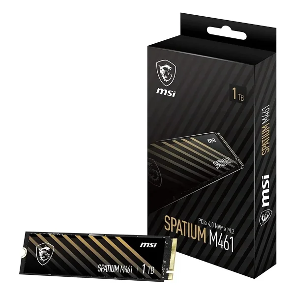 Msı Spatium M461 Pcı-Express 4.0 1 TB M.2 SSD - Görsel 4