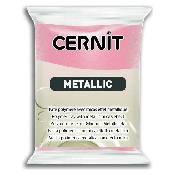 Cernit Metallic Polimer Kil 054 Turquoıse Gold - Görsel 6