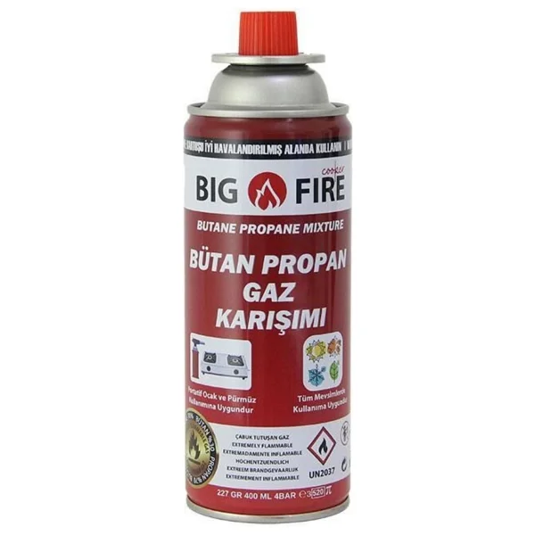 Big Fire 227 Gr Gaz Kartuşu - Görsel 6
