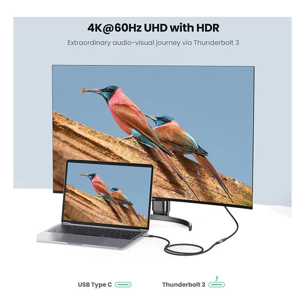 Ugreen 80810 0.5 m Type-C Uzatma Kablosu - Görsel 5