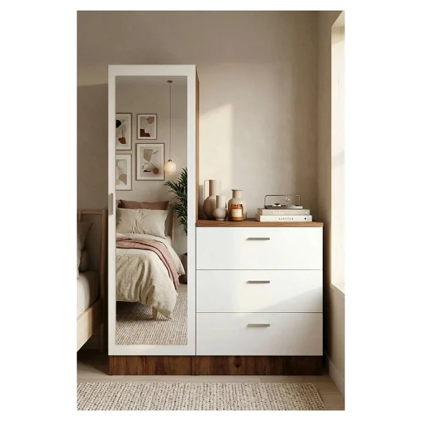 Robin Home Lyana Aynalı Şifonyer - Görsel 7