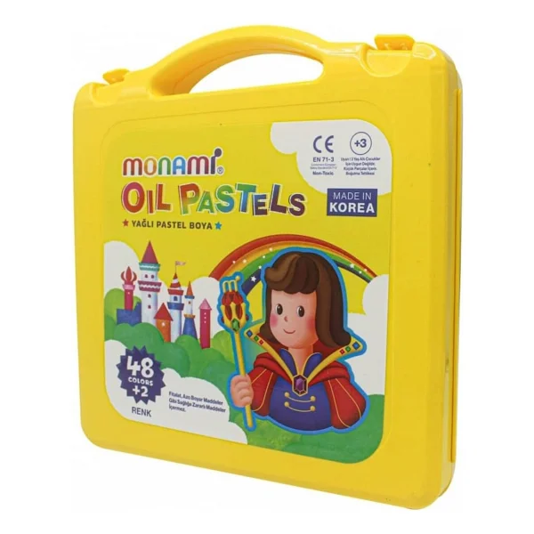 Monami Çantalı 48+2'li Pastel Boya - Görsel 4