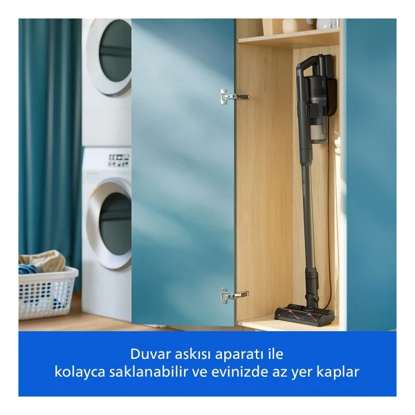 Philips 6000 Serisi Xc6551/01 Şarjlı Dikey Süpürge - Görsel 5