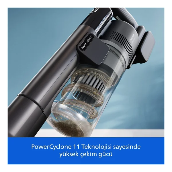 Philips 6000 Serisi Xc6551/01 Şarjlı Dikey Süpürge - Görsel 7