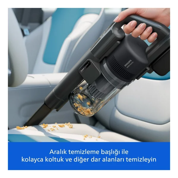 Philips 6000 Serisi Xc6551/01 Şarjlı Dikey Süpürge - Görsel 8