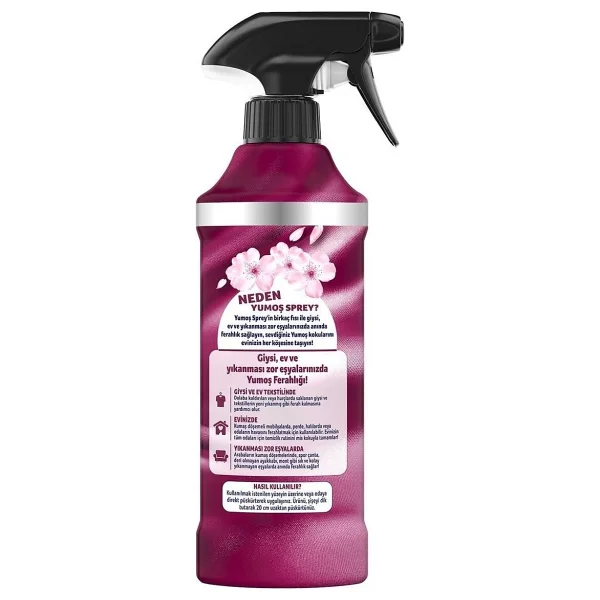 Yumoş Sakura Yıkaması Zor Eşyalar İçin Sprey 450 Ml - Görsel 3