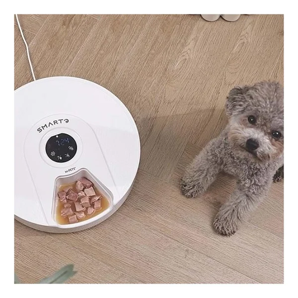 M-Pets Smarto M900 Soğutuculu 6 Bölmeli Otomatik Mama Kabı - Görsel 3