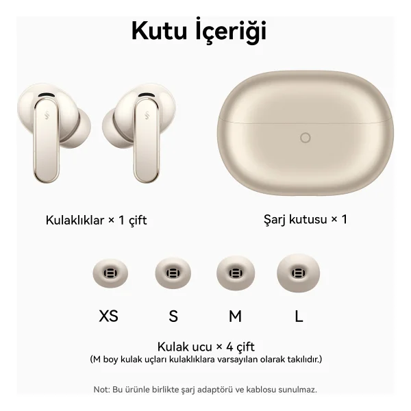 Huawei Freebuds Pro 5 ANC TWS Bej Kulak İçi Bluetooth Kulaklık - Görsel 7