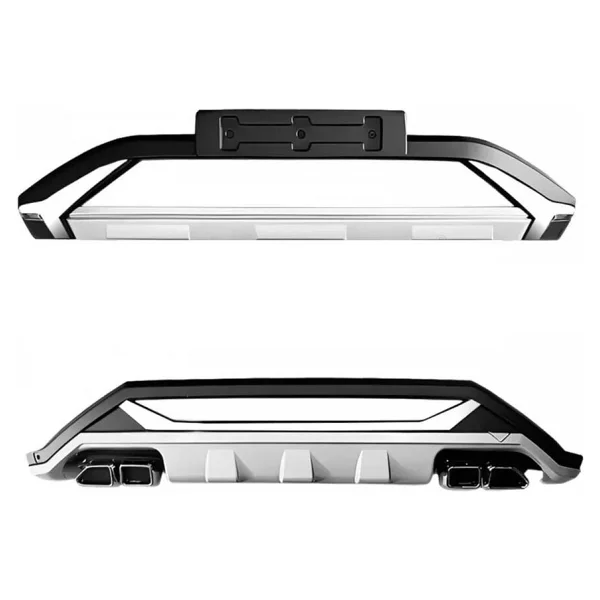 Hyundai Tucson Ön Arka Tampon Koruması Difüzör Oem Model 2021 / 2023 - Görsel 2