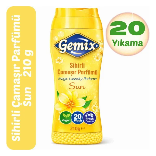 Gemix Sun Sihirli Çamaşır Parfümü 210 Gr - Görsel 4