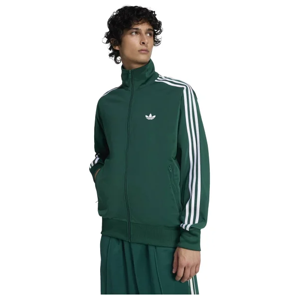 Adidas Firebird Kd8314 Yeşil Erkek Eşofman Üstü - Görsel 3