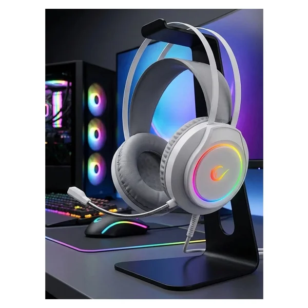 Rampage Rm-K45 Orbit-S RGB 7.1 Kablolu Mikrofonlu Kulak Üstü Oyuncu Kulaklığı - Görsel 4