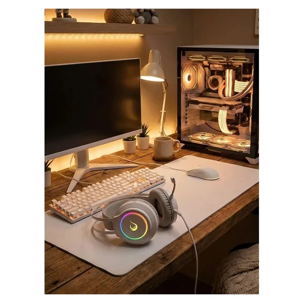 Rampage Rm-K45 Orbit-S RGB 7.1 Kablolu Mikrofonlu Kulak Üstü Oyuncu Kulaklığı - Görsel 7