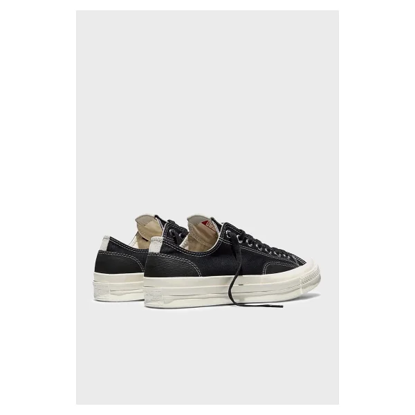 Converse Chuck 70 Canvas Logolu Sneaker Unisex Ayakkabı A15992c 068 Siyah - Görsel 5