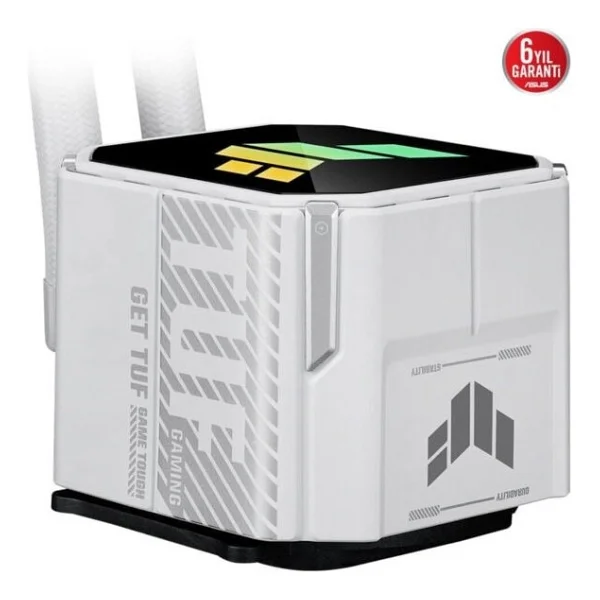 Asus Tuf Gaming Lc Iıı 360 Argb White Edition 360 Mm İşlemci Sıvı Soğutucu - Görsel 7