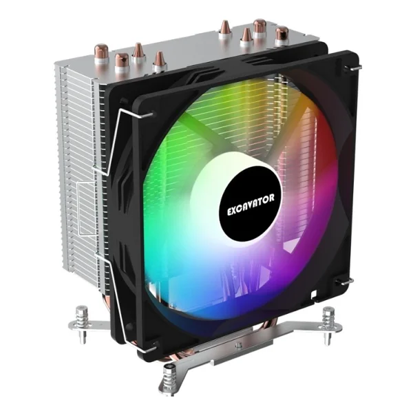 Excavator G400 120mm RGB Kule Tipi Intel İşlemci Soğutucu - Görsel 6