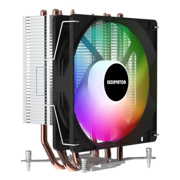 Excavator G400 120mm RGB Kule Tipi Intel İşlemci Soğutucu - Görsel 2