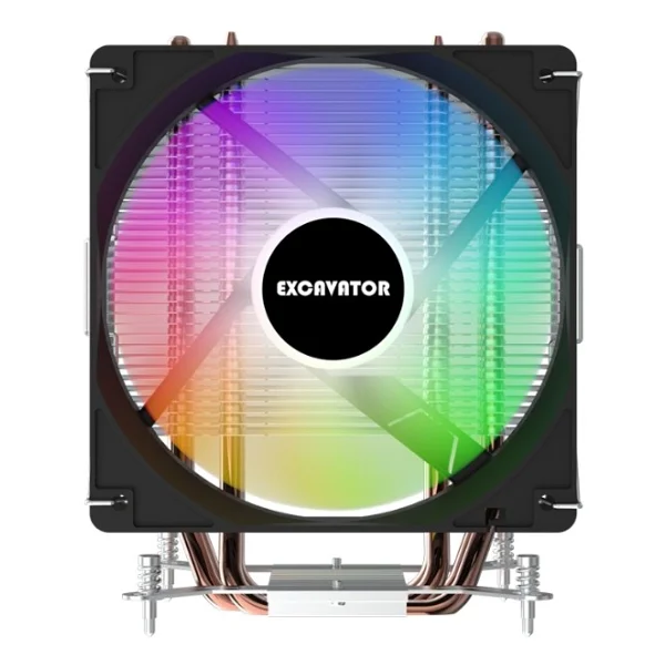 Excavator G400 120mm RGB Kule Tipi Intel İşlemci Soğutucu - Görsel 3
