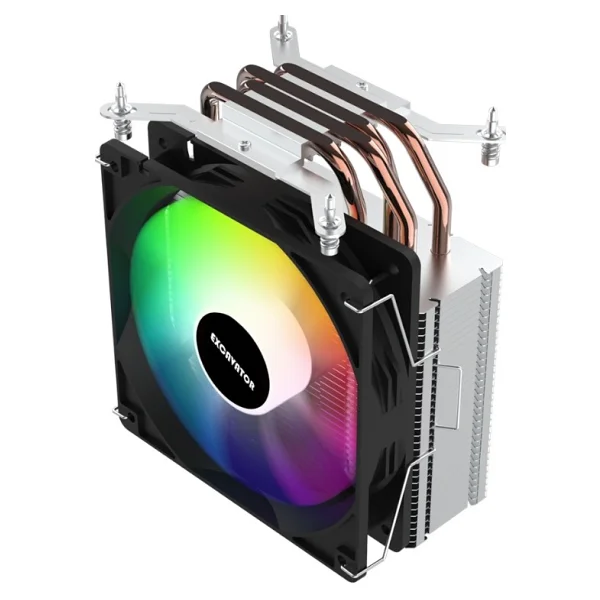 Excavator G400 120mm RGB Kule Tipi Intel İşlemci Soğutucu - Görsel 5