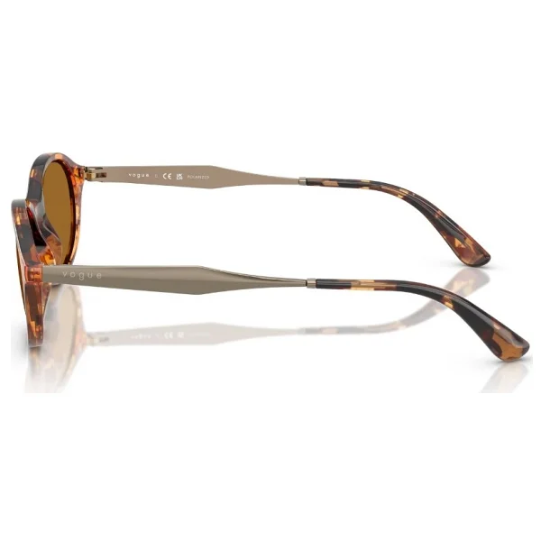 Vogue Vo5625s 320083 Yellow Havana-Bronze Polarize Kadın Güneş Gözlüğü - Görsel 3