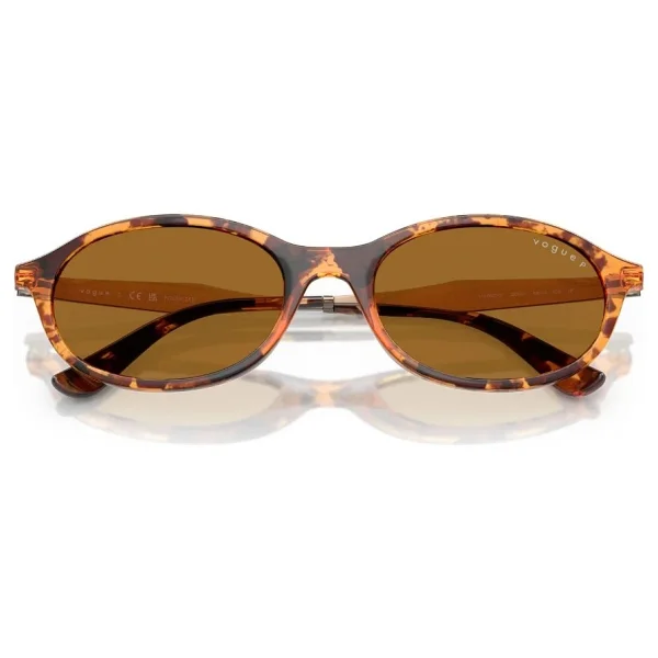 Vogue Vo5625s 320083 Yellow Havana-Bronze Polarize Kadın Güneş Gözlüğü - Görsel 4