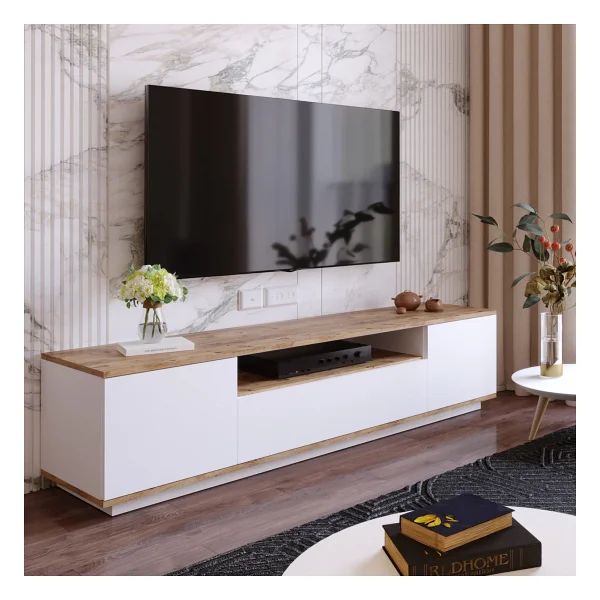 Robin Home Loft TV Ünitesi Televizyon Sehpası - Görsel 2