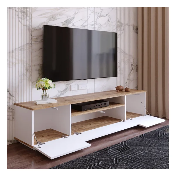 Robin Home Loft TV Ünitesi Televizyon Sehpası - Görsel 4