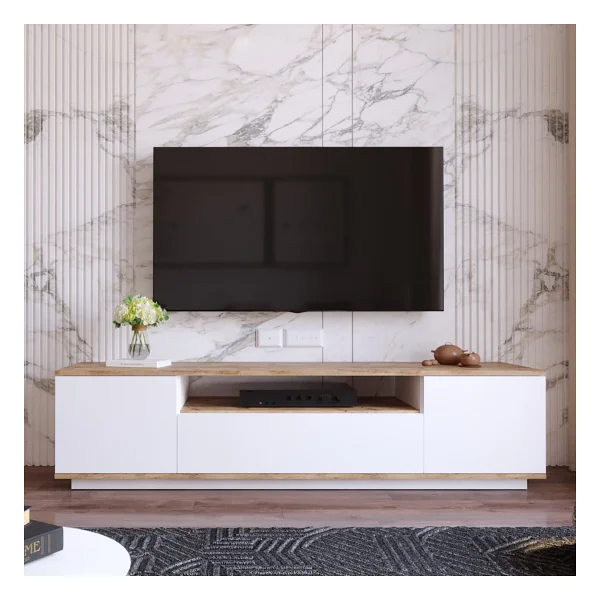Robin Home Loft TV Ünitesi Televizyon Sehpası - Görsel 5