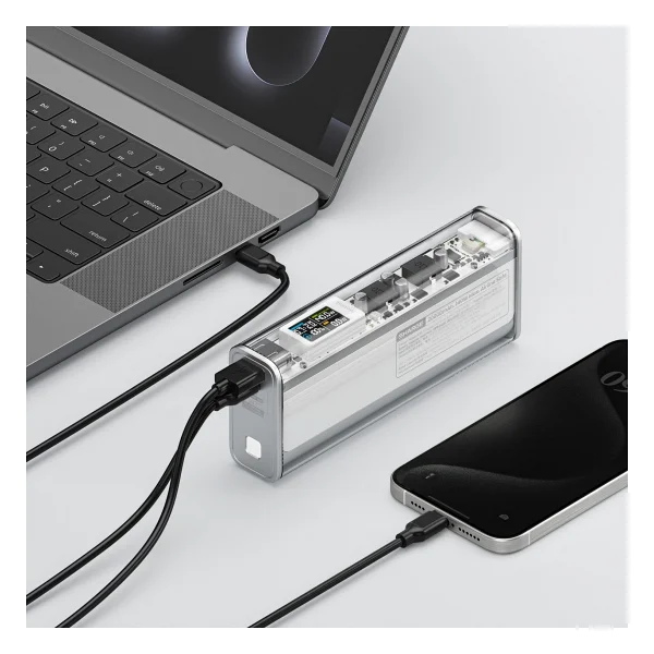 Sharge Shargeek 140 W Beyaz 20000 mAh Hızlı Şarj Powerbank - Görsel 10