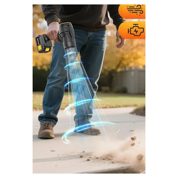 Moonshop Pro Jet Turbo Hava Üfleyici Fan Yaprak Üfleme Araba Cam Su Lekeleri Kurulama Fanı - Görsel 3