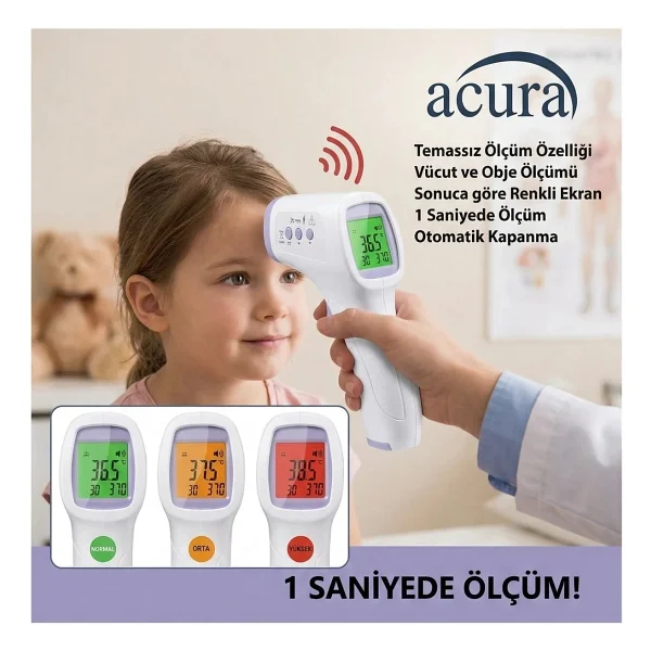 Acura Ac-9270 Temassız Ateş Ölçer - Görsel 4