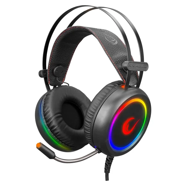 Rampage Stormy Beyaz RGB 7.1 USB Kablolu Kulak Üstü Oyuncu Kulaklığı - Görsel 6