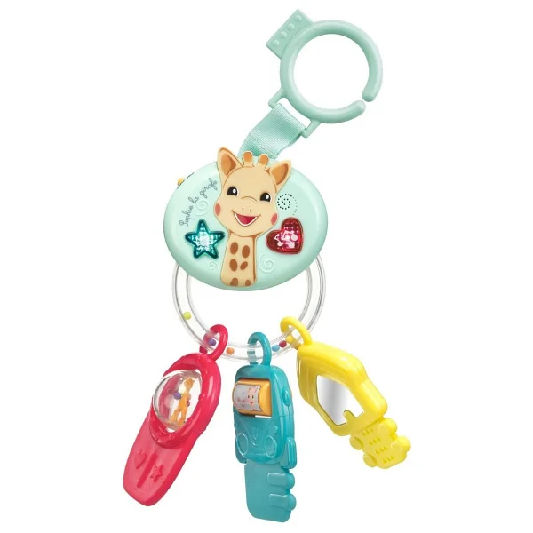 Sophie La Girafe Lights & Sound Sesli Ve Işıklı Anahtar Çıngırak - Görsel 2