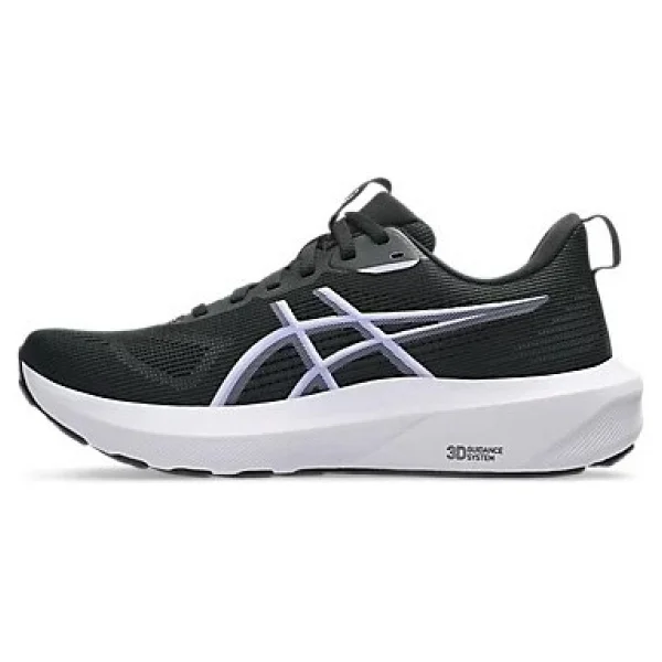 Asics Gt-1000 14 1012b859-004 Siyah-Mavi Kadın Koşu Ayakkabısı - Görsel 4