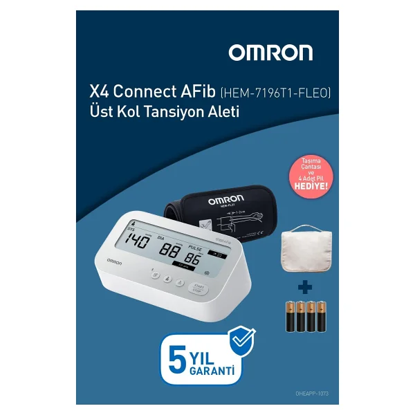 Omron X4 Connect Afib Koldan Dijital Tansiyon Aleti - Görsel 10