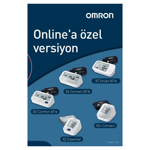 Omron X3 Comfort Afib Üst Koldan Ölçer Dijital Tansiyon Aleti - Görsel 9