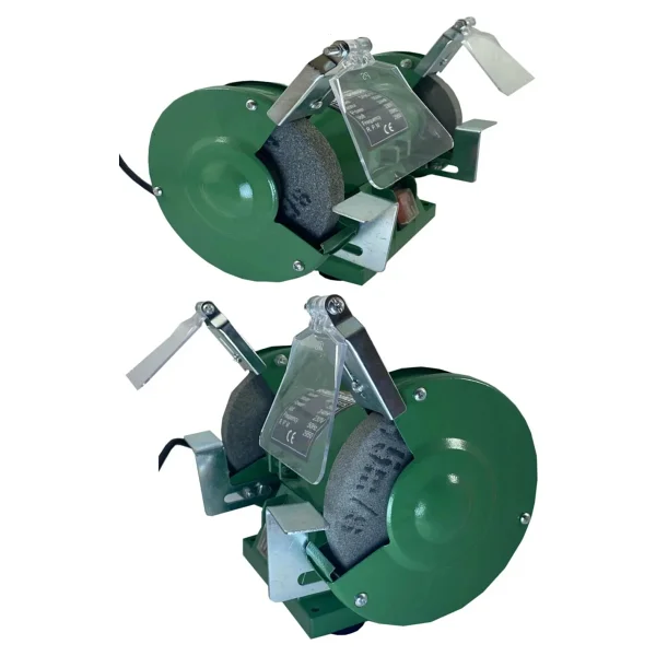Moonshop Turbo-3000 Çark Motoru Zimpara Balta Bıçak Bileme Makinesi Tas Motoru Taslama 150 Mm Yeşil - Görsel 2
