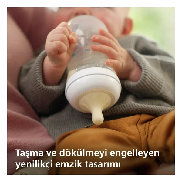 Philips Avent Scy903/21 Natural Response Pp 260 Ml Mavi Biberon - Görsel 5