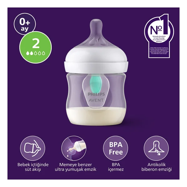 Philips Avent Scf810/14 Pp Antikolik Biberon 125 Ml - Görsel 10