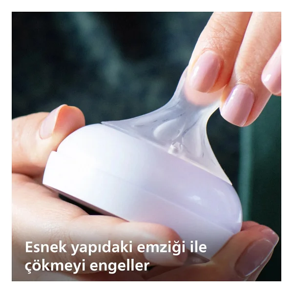 Philips Avent Scy962/02 Natural Response No:2 0 Ay+ 2'li Biberon Emziği - Görsel 3