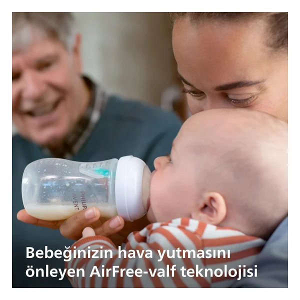 Philips Avent Scy673/01 Natural Response Airfree Valfli Biberon 260 Ml - Görsel 6