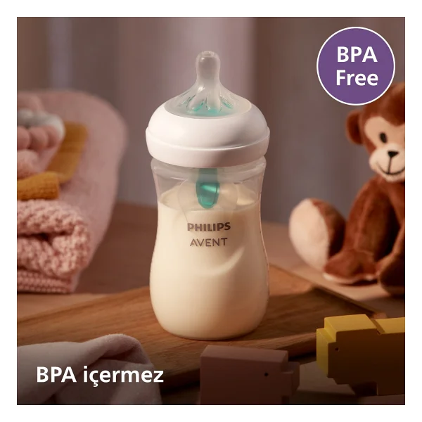 Philips Avent Scy673/01 Natural Response Airfree Valfli Biberon 260 Ml - Görsel 9