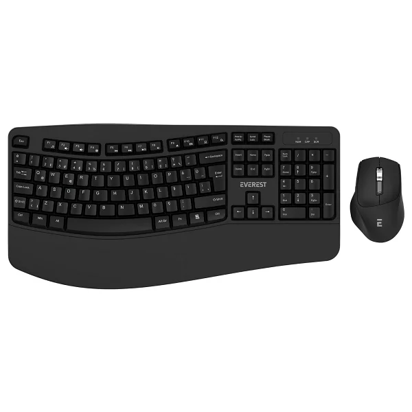 Everest Km-35 Q Kablosuz Klavye Mouse Seti - Görsel 3