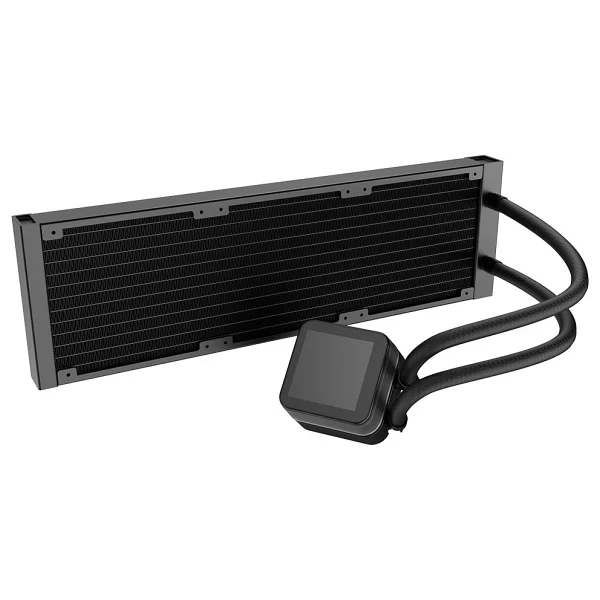 Dragos Rock Lcd Argb Siyah 360 Mm İşlemci Sıvı Soğutucu - Görsel 5
