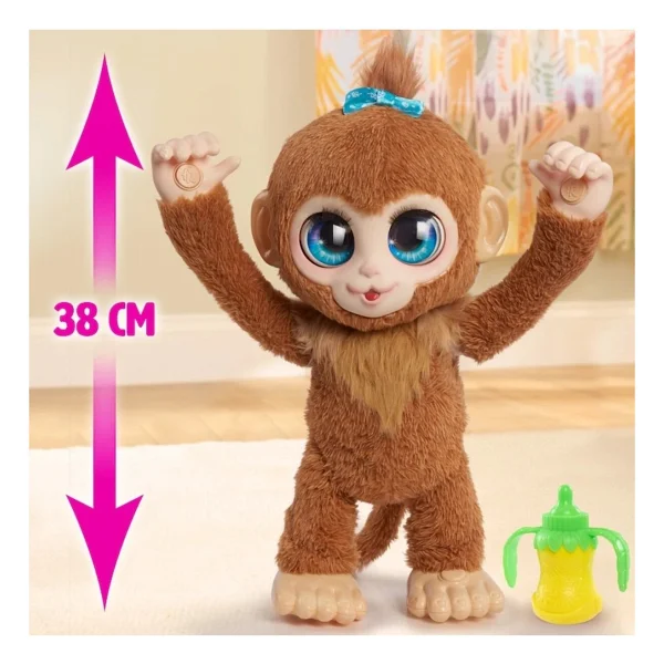 Furreal İnteraktif Ve Sesli Yavru Maymun Fıstık Fur06000 - Görsel 3