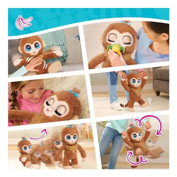 Furreal İnteraktif Ve Sesli Yavru Maymun Fıstık Fur06000 - Görsel 4