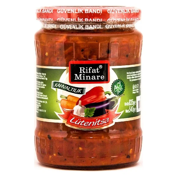 Rifat Minare Lutenitsa 540 Gr Acılı Kahvaltılık Sos - Görsel 5